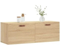 Sieninė spintelė, ąžuolo, 100x36,5x35cm, apdirbta mediena