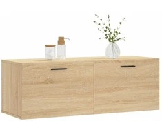 Sieninė spintelė, ąžuolo, 100x36,5x35cm, apdirbta mediena