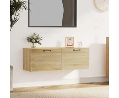 Sieninė spintelė, ąžuolo, 100x36,5x35cm, apdirbta mediena