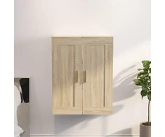 Sieninė spintelė, ąžuolo, 69,5x32,5x90cm, apdirbta mediena