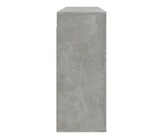 Sieninė spintelė, betono pilka, 80x33x80cm, apdirbta mediena