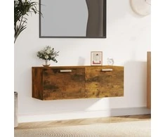 Sieninė spintelė, dūminio ąžuolo, 100x36,5x35cm, mediena