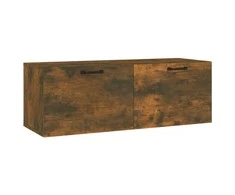 Sieninė spintelė, dūminio ąžuolo, 100x36,5x35cm, mediena