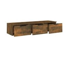 TV staliukas Sieninė spintelė, dūminio ąžuolo, 102x30x20cm, apdirbta mediena