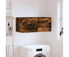 Sieninė spintelė, dūminio ąžuolo, 80x36,5x35cm, mediena