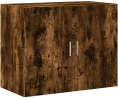 Sieninė spintelė, dūminio ąžuolo, 80x42,5x64cm, mediena