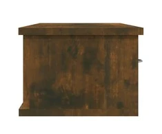 Sieninė spintelė, dūminio ąžuolo spalvos, 60x26x18,5cm, mediena