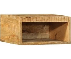 Sieninė televizoriaus spintelė, 40x30x19cm, mango mediena