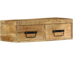 Sieninė televizoriaus spintelė, 60x30x19cm, mango mediena