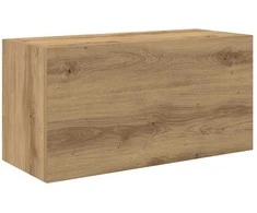 Sieninė vonios kambario spintelė, artisano ąžuolo, 60x25x30cm
