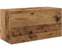 Sieninė vonios kambario spintelė, medienos, 60x25x30cm, mediena