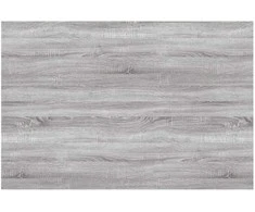 Sieninės lentynos, 4vnt., pilkos ąžuolo, 60x40x1,5cm, mediena