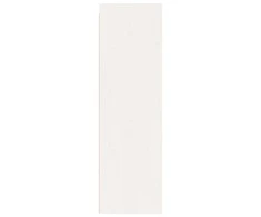 Sieninės spintelės, 2vnt., baltos, 30x30x100cm, pušies masyvas