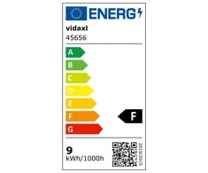 Sieniniai LED lauko šviestuvai, 2vnt., juodi, 3W, apvalūs