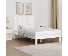 Sieninis galvūgalis, baltas, 108x3x60cm, pušies masyvas