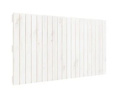 Sieninis galvūgalis, baltas, 127,5x3x60cm, pušies masyvas
