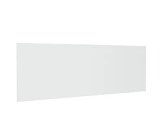Sieninis galvūgalis, baltas, 240x1,5x80cm, apdirbta mediena