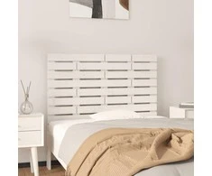 Sieninis galvūgalis, baltas, 96x3x63cm, pušies medienos masyvas