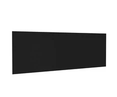 Sieninis galvūgalis, juodas, 240x1,5x80cm, apdirbta mediena