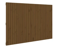 Lova Sieninis galvūgalis, medaus rudas, 166x3x110cm, pušies masyvas
