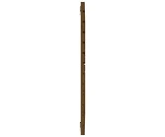 Lova Sieninis galvūgalis, medaus rudas, 96x3x91,5cm, pušies masyvas