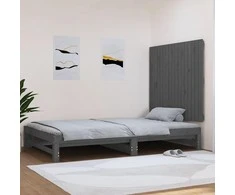 Sieninis galvūgalis, pilkas, 108x3x90cm, pušies masyvas