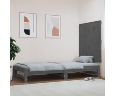 Sieninis galvūgalis, pilkas, 82,5x3x90cm, pušies masyvas
