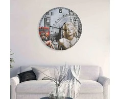 Vintage sieninis laikrodis 60 cm