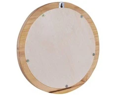 Sieninis veidrodis, 40cm, tikmedžio mediena, apskritas