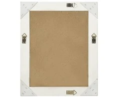 Sieninis veidrodis, baltas, 50x60cm, barokinis stilius