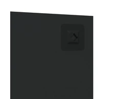 Sieninis veidrodis su LED lemputėmis, 50x60cm, stiklas
