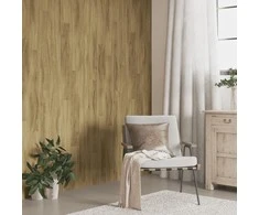 Sienų plokštės, rudos, 4,12 m², PVC, medienos imitacijos