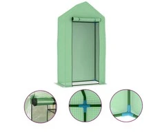 Šiltnamis su plieniniu rėmu, 1x0,5x1,9m, 0,5m²