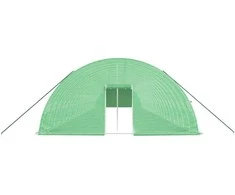 Šiltnamis su plieno rėmu, žalios spalvos, 24x6x2,85m, 144m²
