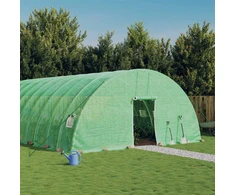 Šiltnamis su plieno rėmu, žalios spalvos, 22x6x2,85m, 132m²