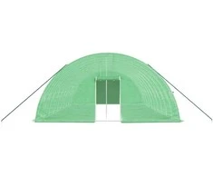Šiltnamis su plieno rėmu, žalios spalvos, 10x6x2,85m, 60m²