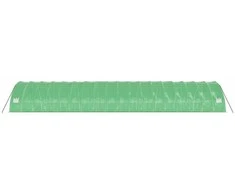 Šiltnamis su plieno rėmu, žalios spalvos, 18x6x2,85m, 108m²