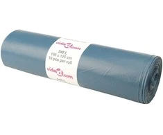Šiukšlių maišai, 100vnt., mėlynos spalvos, 240l