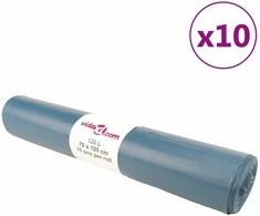 Šiukšlių maišai, 100vnt., mėlynos spalvos, 120l