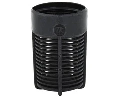 Siurbimo žarna su PVC jungtimis, juodos spalvos, 1", 4m, PVC