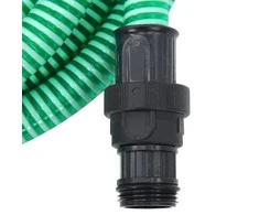Siurbimo žarna su PVC jungtimis, žalios spalvos, 1", 10m, PVC