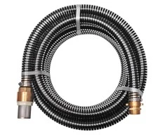 Siurbimo žarna su žalvarinėmis jungtimis, 7 m 25 mm, juoda
