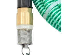 Siurbimo žarna su žalvarinėmis jungtimis, žalia, 1,1", 25m, PVC