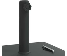 Skėčio nuo saulės pagrindas su rankenomis 38/48mm stulpams