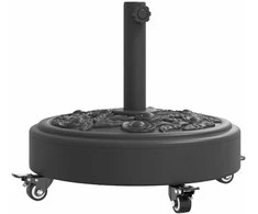 Skėčio nuo saulės pagrindas su ratukais 38/48mm stulpams, 27kg