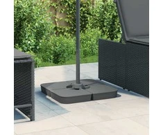 Skėčio nuo saulės pagrindo rinkinys, 4 dalių, 100kg, PP