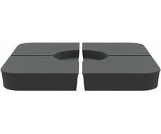 Skėčio nuo saulės pagrindo rinkinys, 4 dalių, 100kg, PP