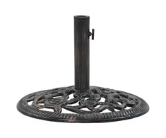 Skėčio pagrindas, bronzinės spalvos, ketus, 12kg, 48cm