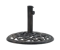 Skėčio pagrindas, bronzinės spalvos, ketus, 12kg, 48cm