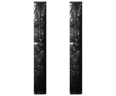 Skėčių uždangalai su užtrauktukais, 2vnt., 250cm, PE